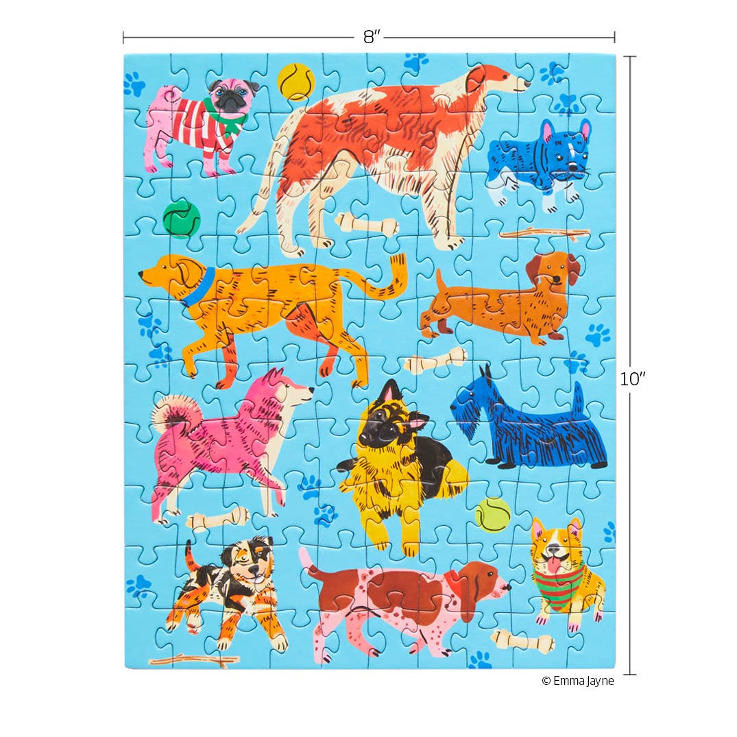 Puzzle Snax Pooches Playtime 100 Piece