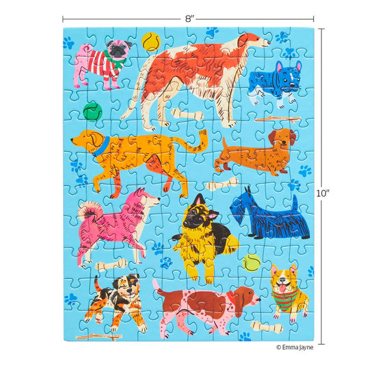 Puzzle Snax Pooches Playtime 100 Piece