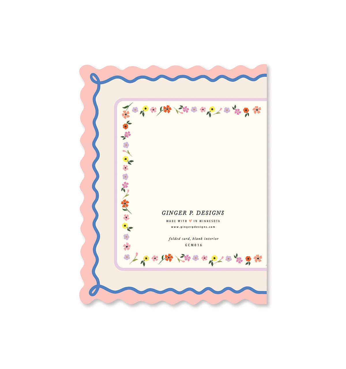 To The Best Mom Scallop Card