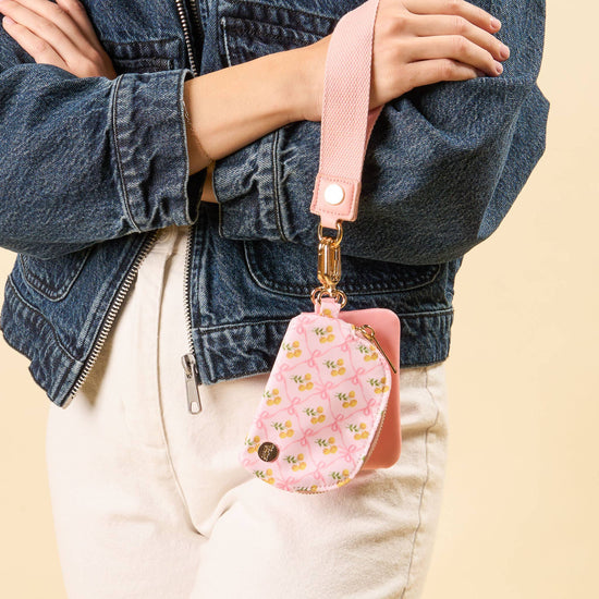 Dynamic Duo Pouch Wristlet - Marigold Lane Pink