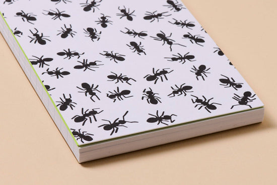 Ants Letterpress Pocket Size Spiral Notebook