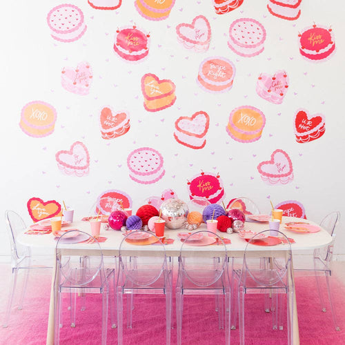 You're The Cherry On Top Cake-Shaped Large Napkins