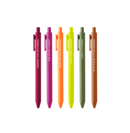Jotter Sets - 6 pack - No Worries
