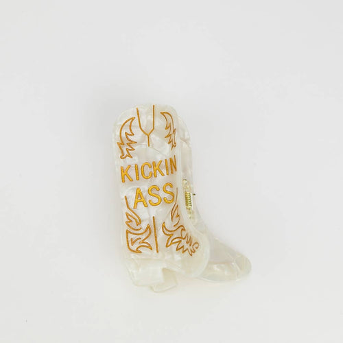 Kickin' Ass Hair Claw Clip
