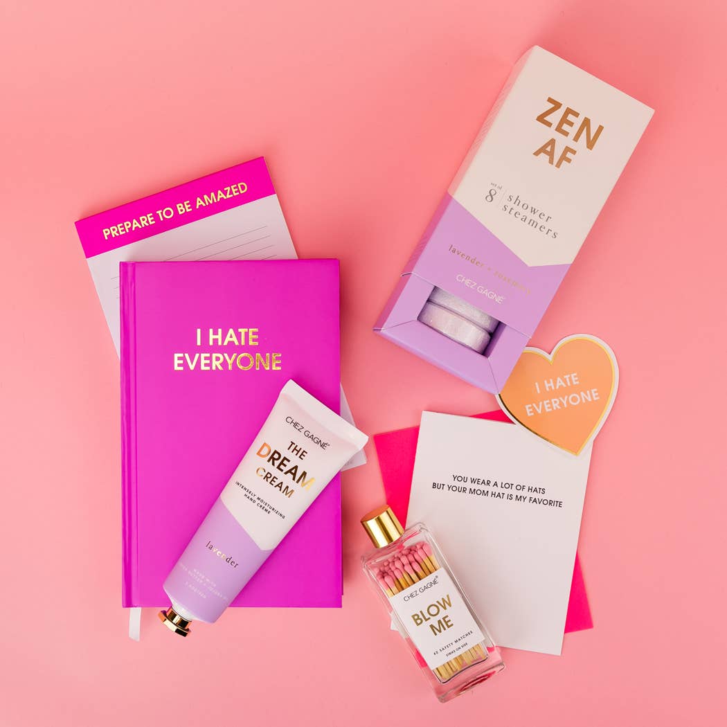 Prepare to Be Amazed - Lined Notepad - Bright Purple Magenta