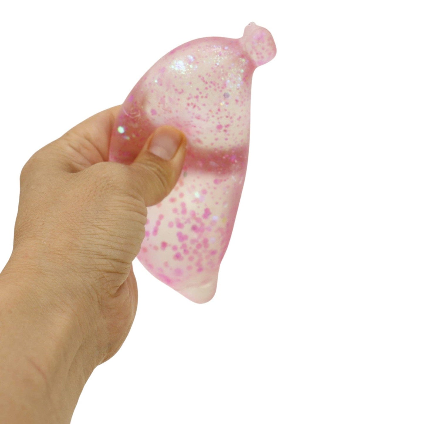 Glitter Banana Squishy Toy