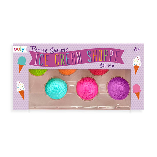 Petite Sweets Ice Cream Shoppe Eraser Set