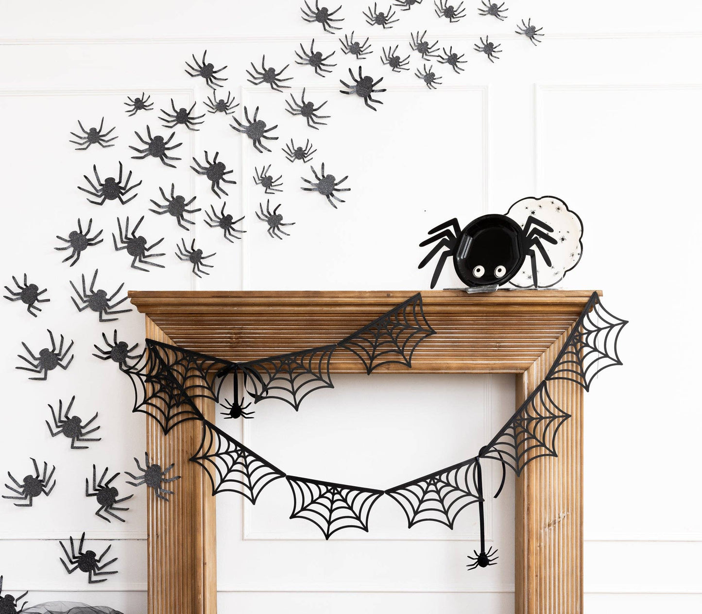 Spider Shaped Paper Plates