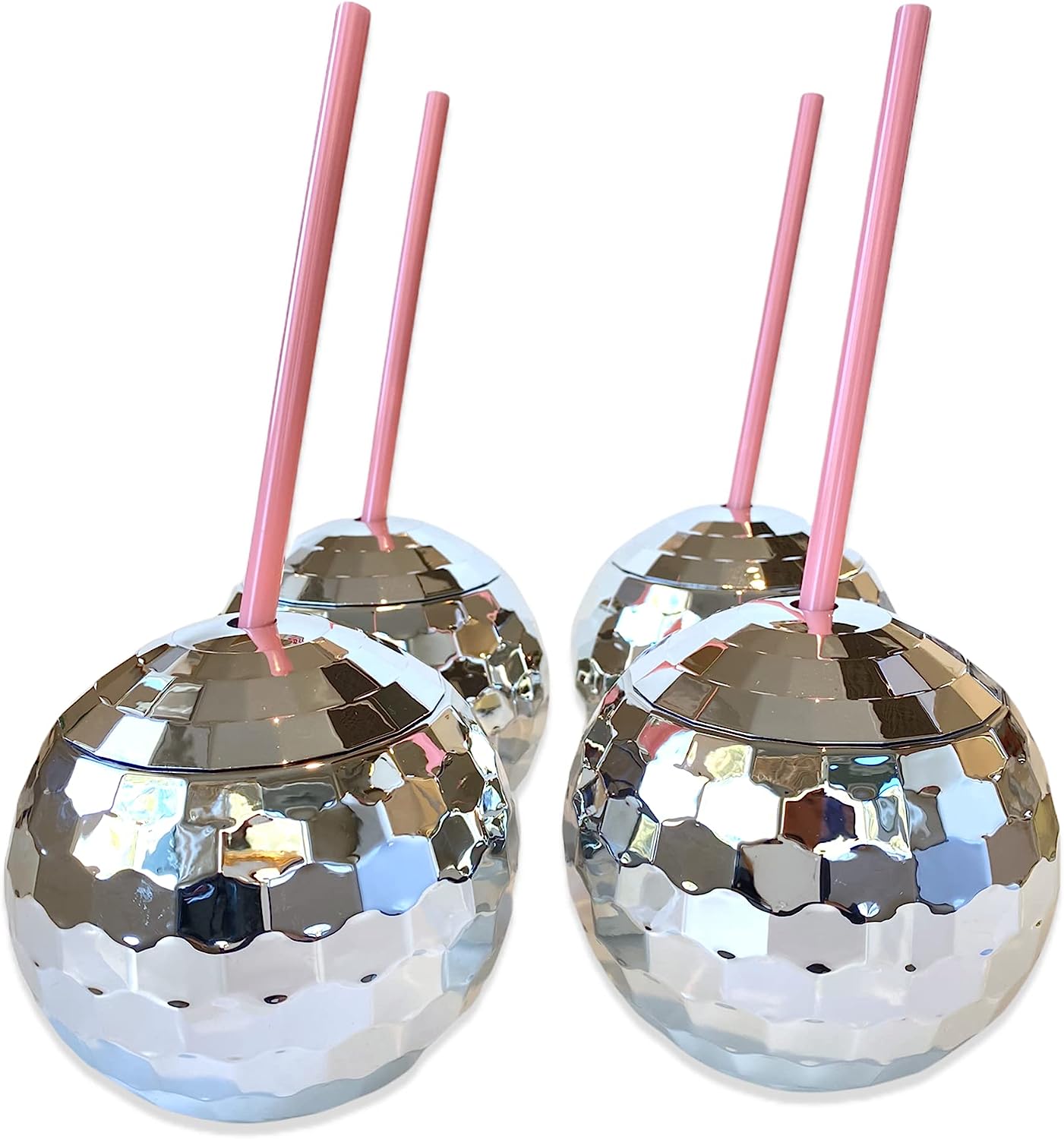 Disco Ball Straw Cup