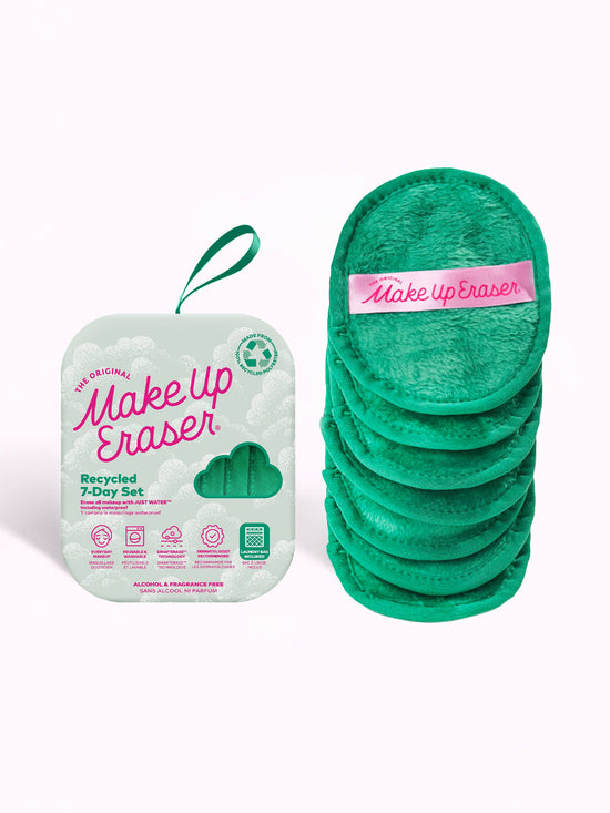 MakeUp Eraser 7-Day Set - Green
