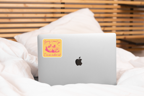 I'm an Indoor Cat Sticker