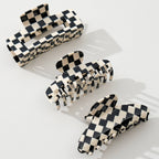 Checkmate Large Assorted Claw Clips - Black
