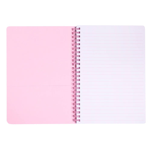 Mini Spiral Notebook - Pink Dots