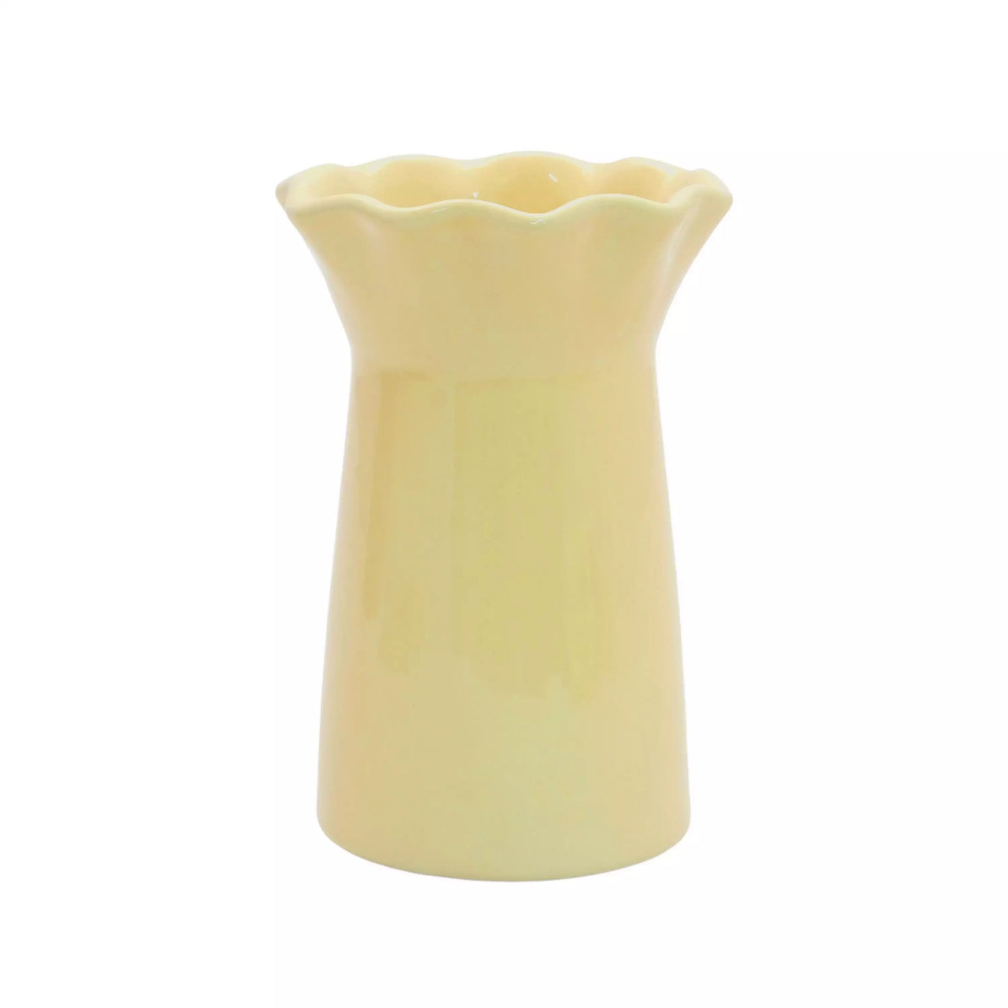 Butter Yellow Vase