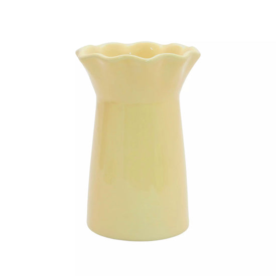 Butter Yellow Vase