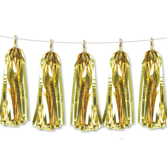 Tissue Paper Tassel - Citrus Green