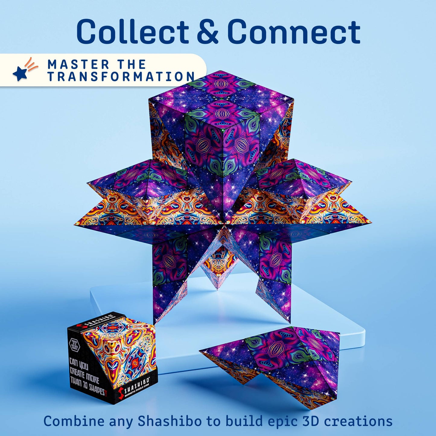Shashibo Magnetic Puzzle Cube - Q Dot Map