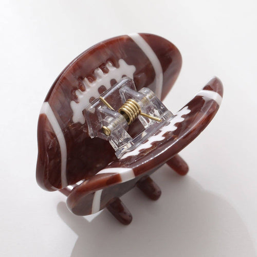 Football Mini Hair Clip