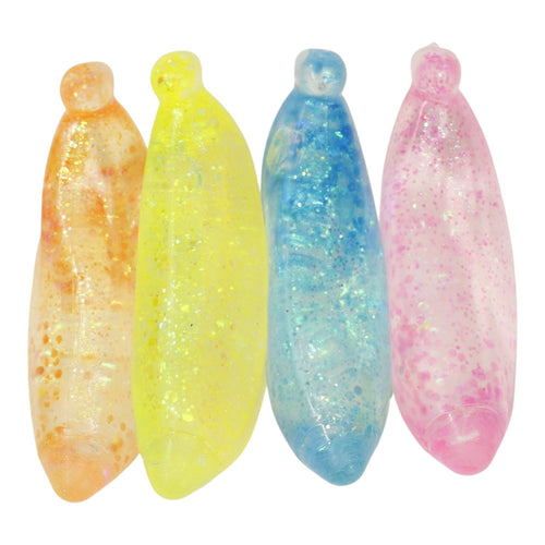 Glitter Banana Squishy Toy