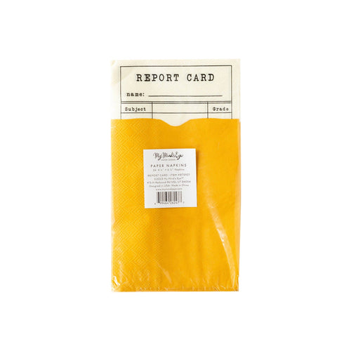 Report Card Dinner Napkins