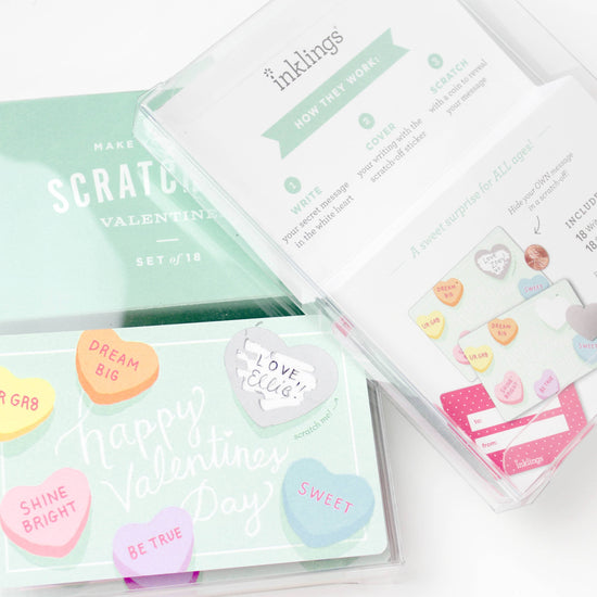 Load image into Gallery viewer, Scratch-off Valentines - Sweetheart

