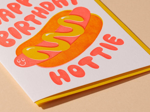 Happy Birthday Hottie Card