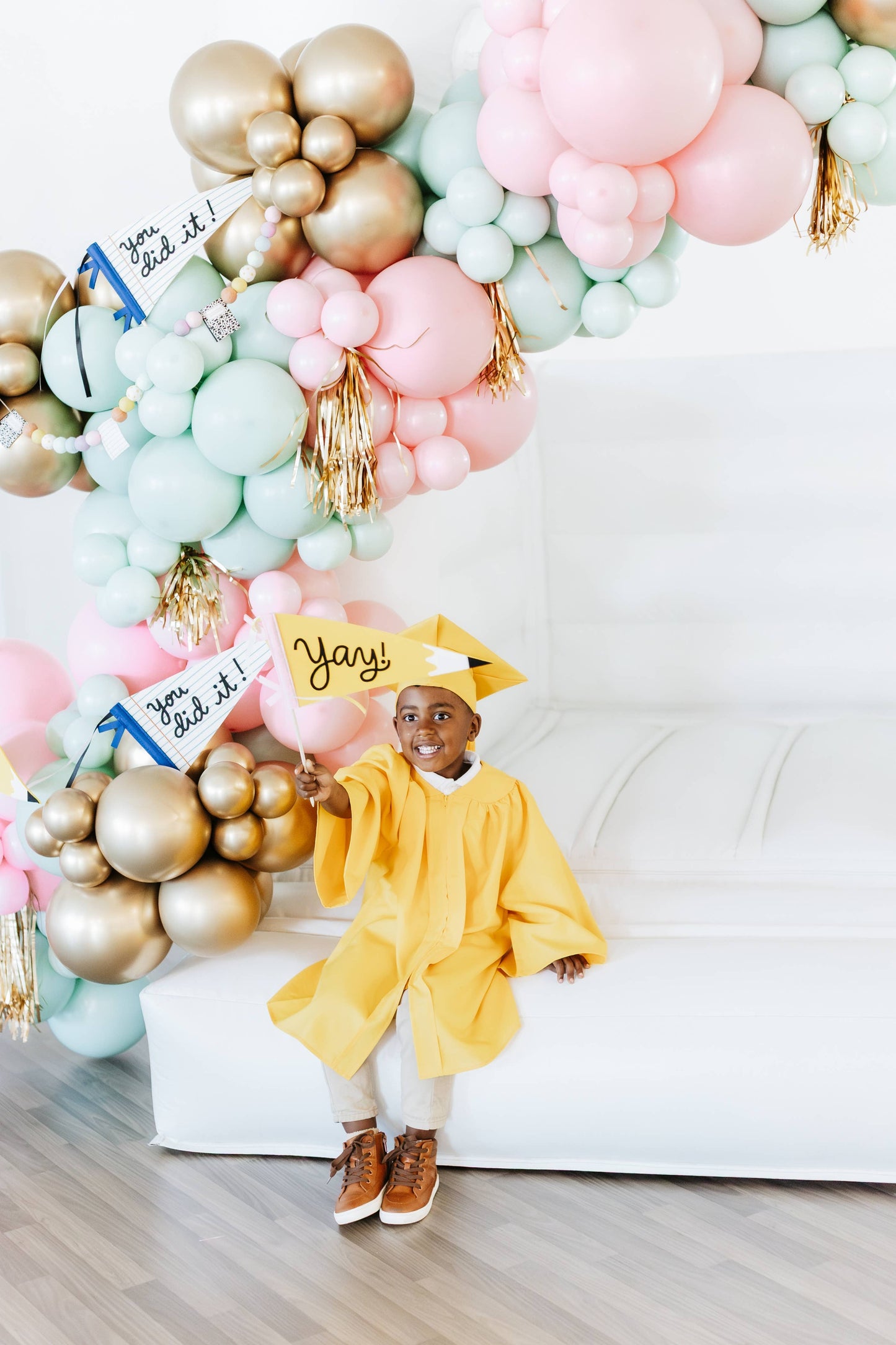 Yay! Pencil Felt Pennant