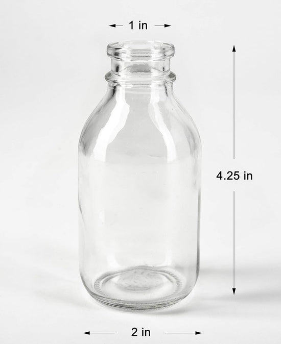 Bud Vase: Mini Milk Bottle