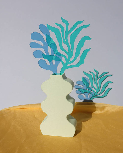 Wiggle Vase - Yellow