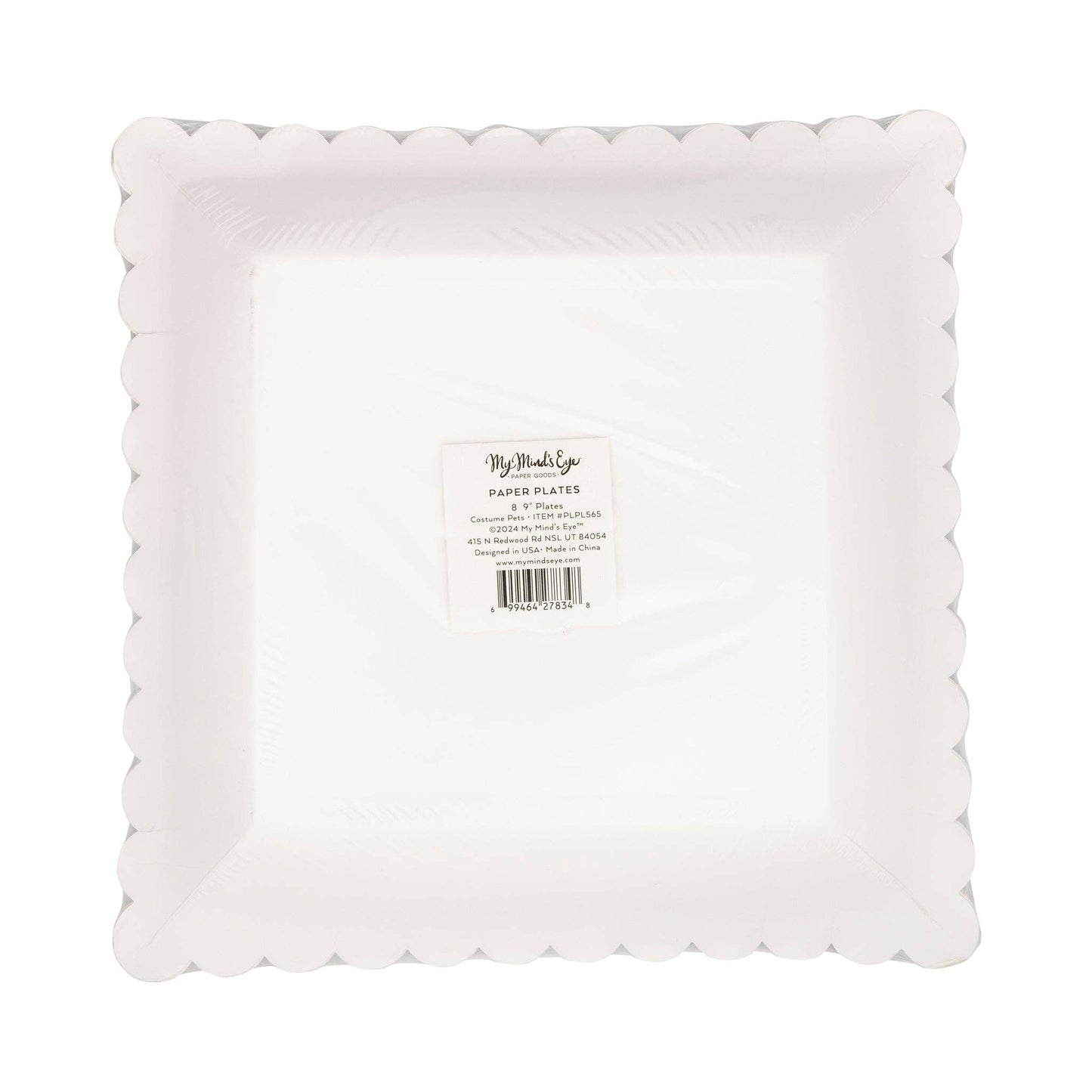 Halloween Costume Pets Plates