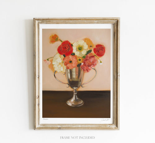 Champion Art Print - 8.5" X 11"
