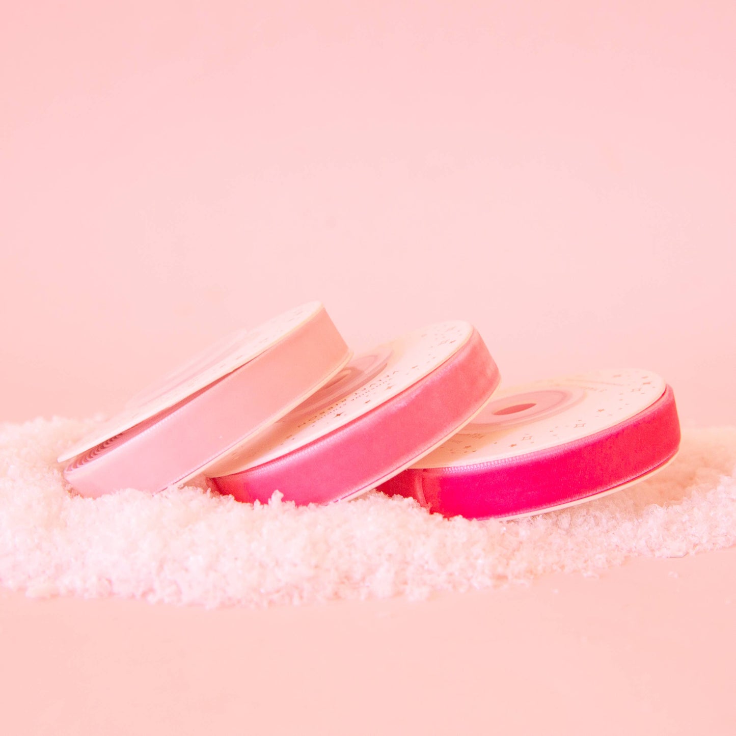 Holiday Velvet Ribbon Pack - Pink