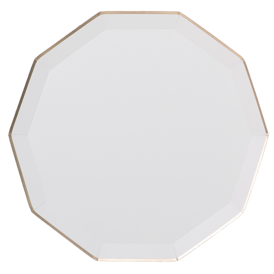 Blanc White Premium Dinner Plates - 8 ct.