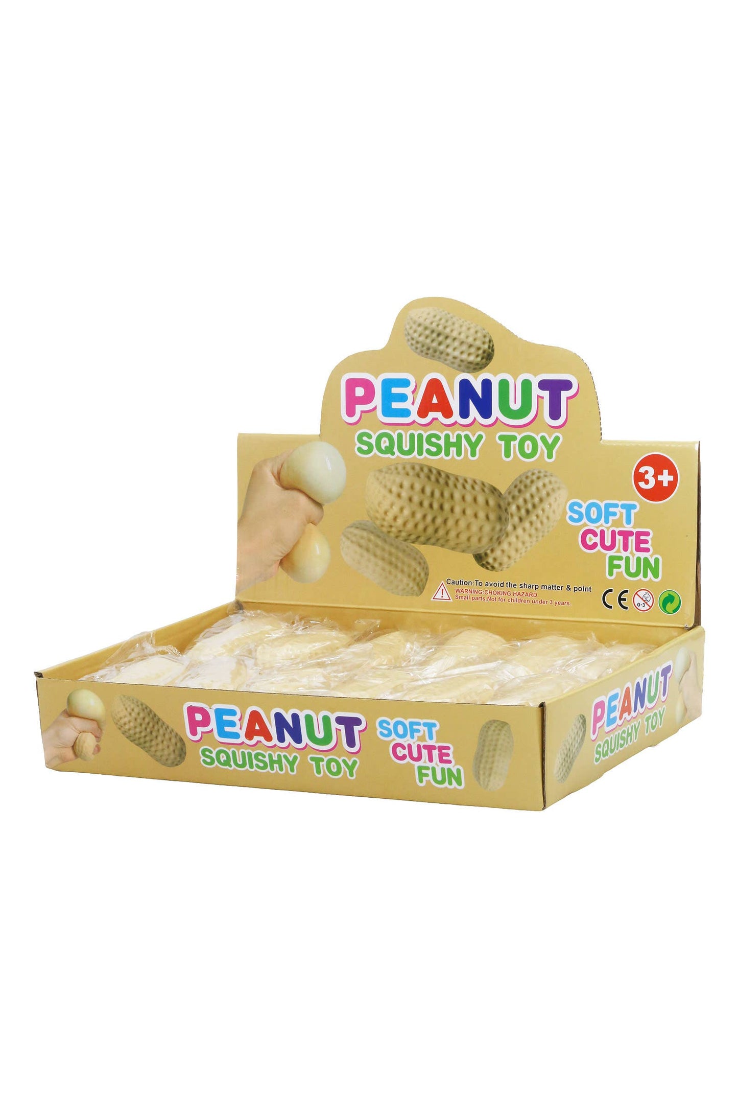 Peanut Fluffy Squish Toy