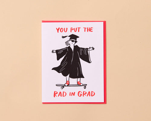 Rad Grad Graduation Card