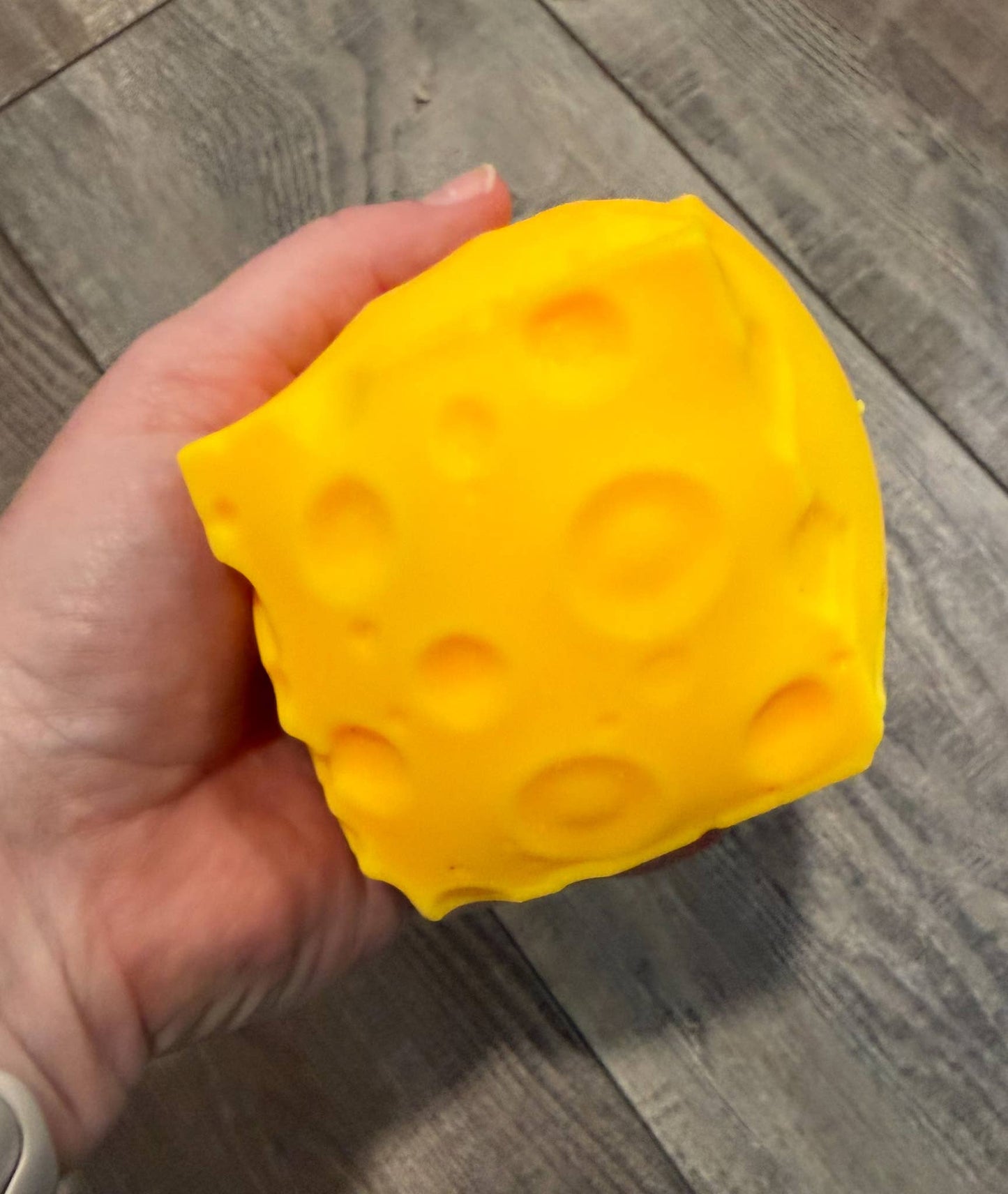 Block of Cheddar Squishy Cheese Toy