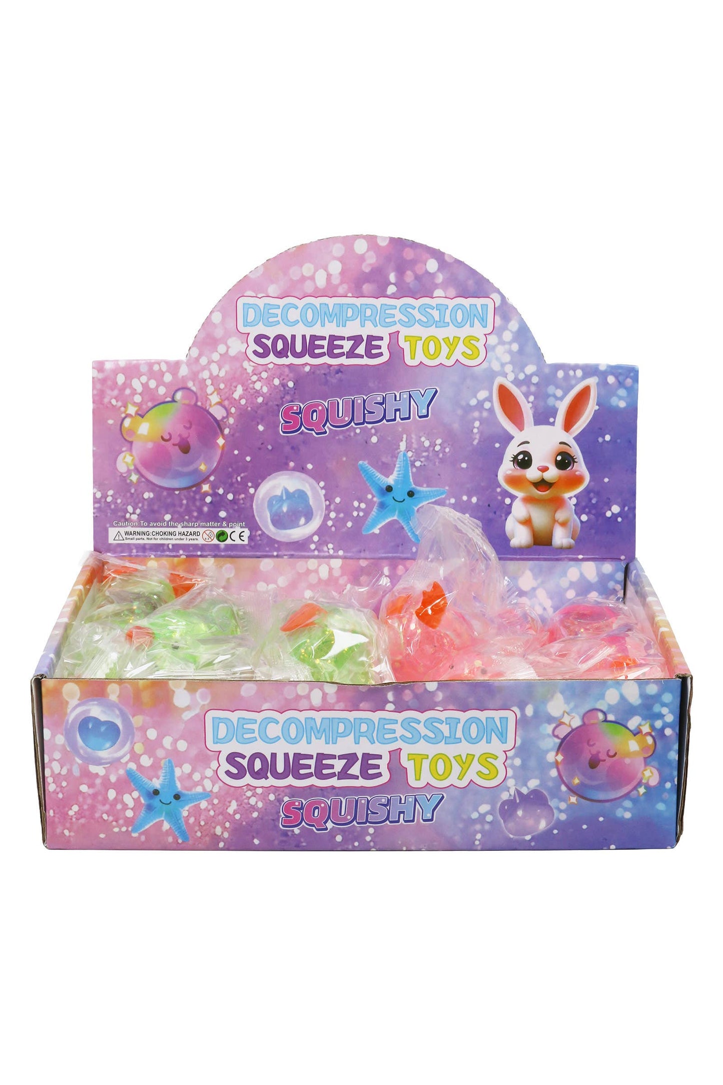 Duck Glitter Squishy - Assorted Colors