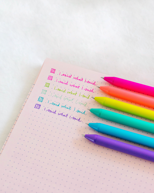 Jotter Sets - 6 pack - No Worries