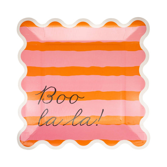 Boo La La! Paper Plates