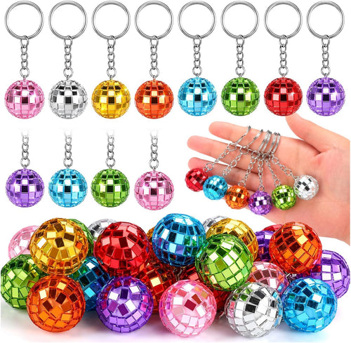 1" Disco Keychain