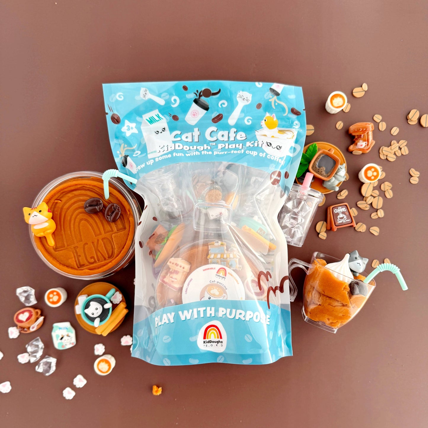 Cat Cafe KidDough Play Kit
