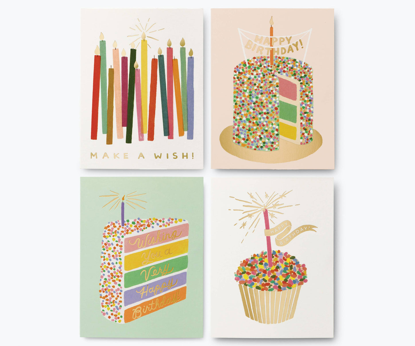 Birthday Candles Keepsake Card Set