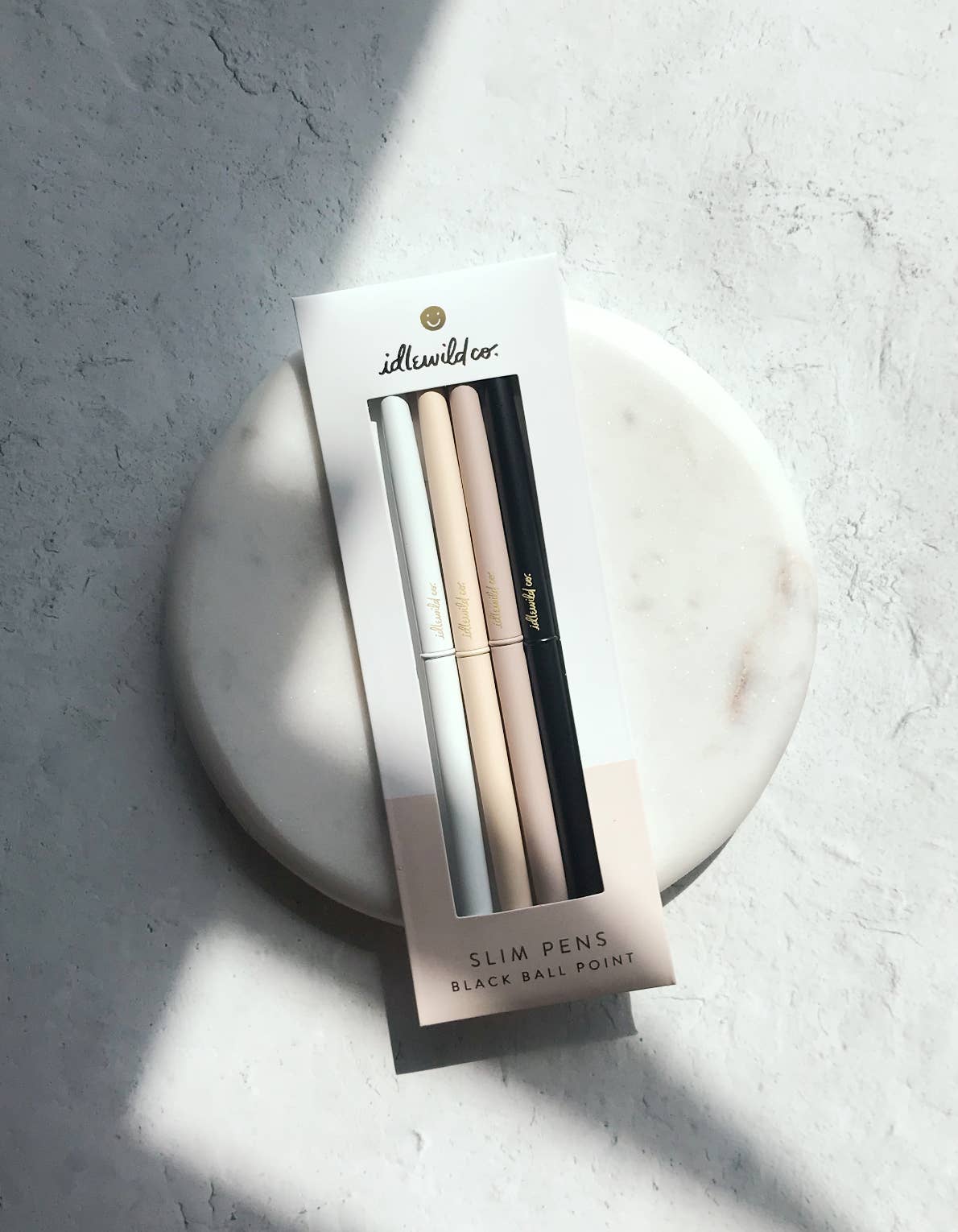 Matte Neutrals Slim Pens - Set of Four