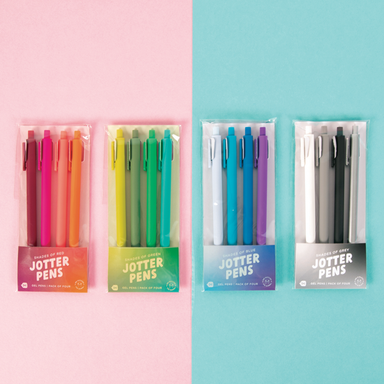 Load image into Gallery viewer, Gradient Jotter Sets 4 Pack: Gradient Greens

