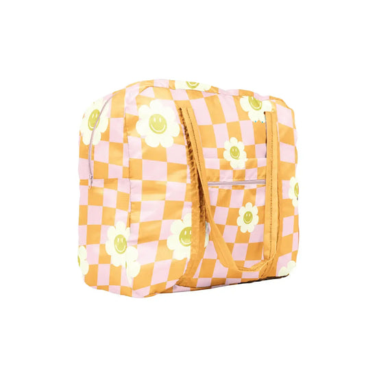 Daisy Check Stowaway Bag