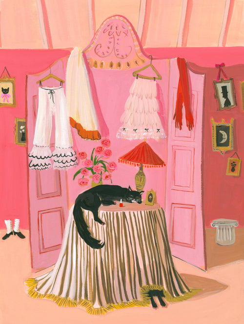 Catnip. 8.5"x11" Art Print