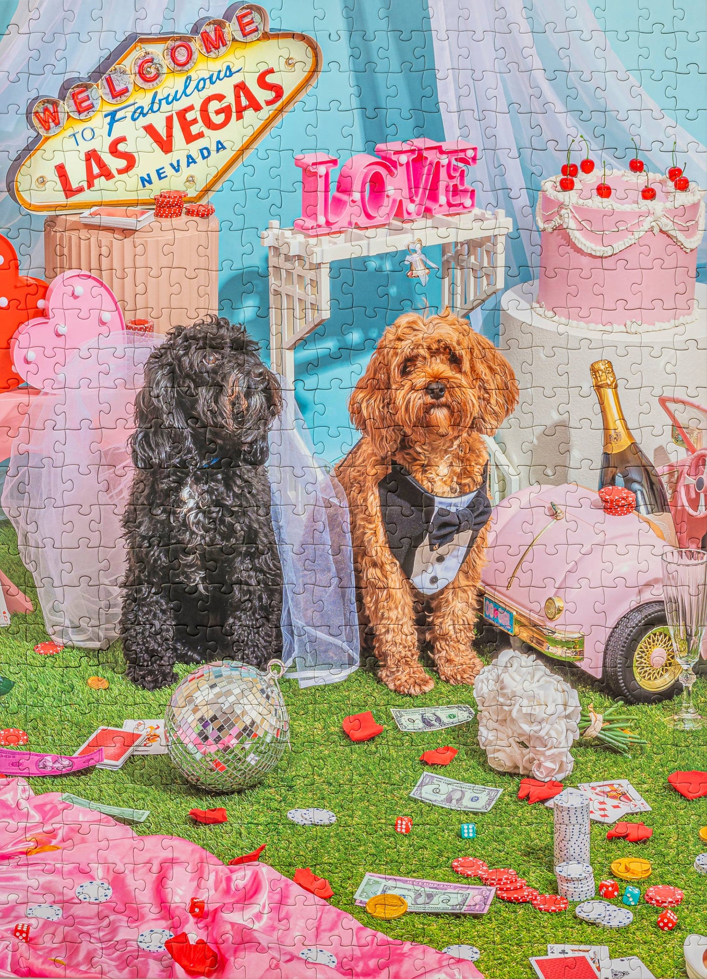 Puppy Love 500 Piece Jigsaw Puzzle