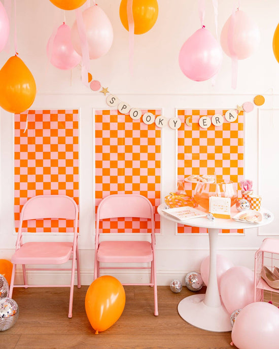 Disco Pumpkin Plates