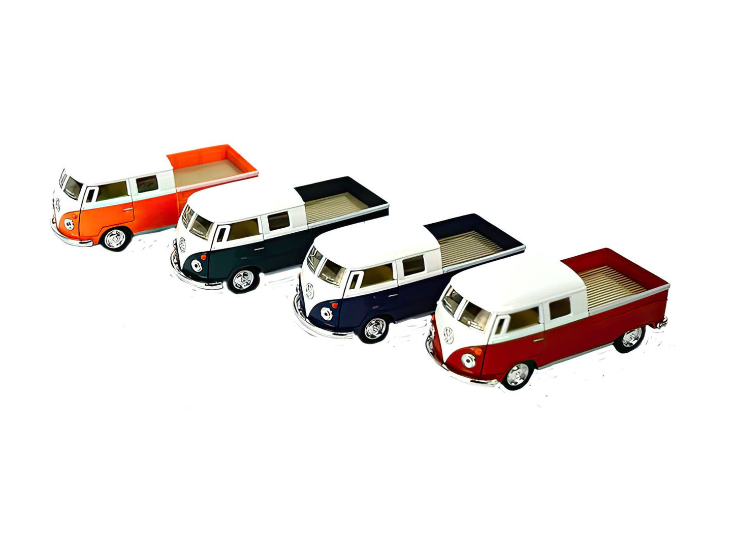 1963 Volkswagen Classical Bus Double Cab Pickup Truck: Assorted