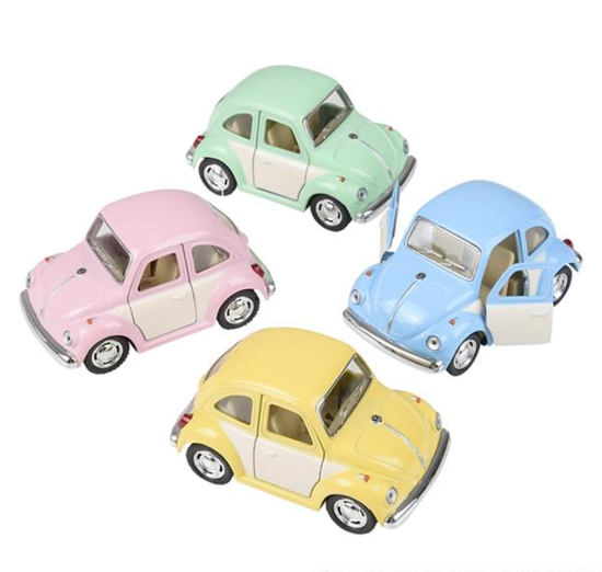 4" VW Classic Beetle Car Toys